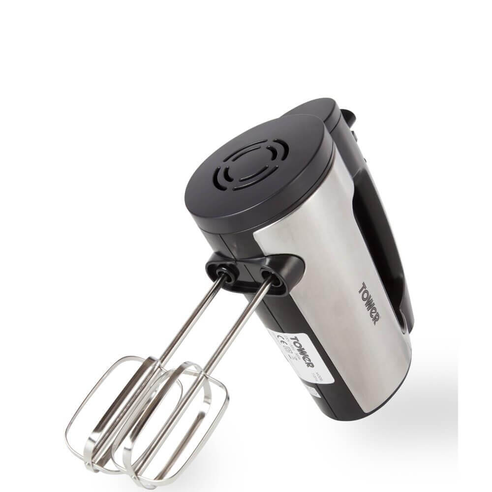 Tower Stainless Steel Hand Mixer